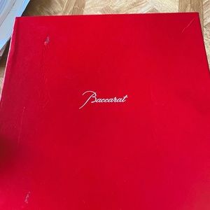 Baccarat wine glasses